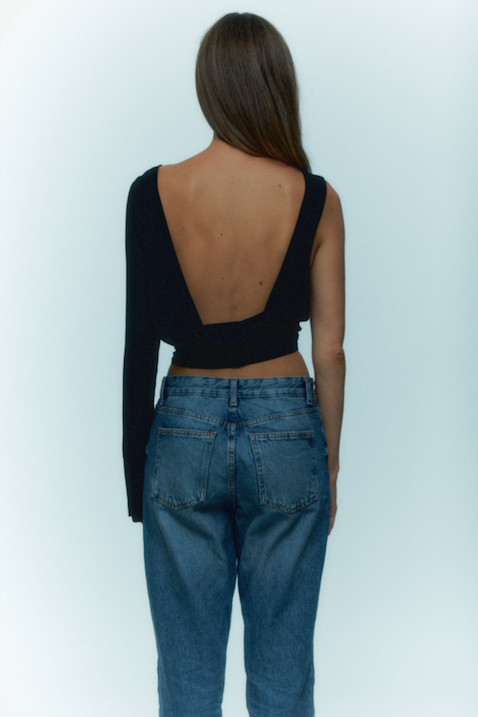 THE AMORE TOP MAT BLACK